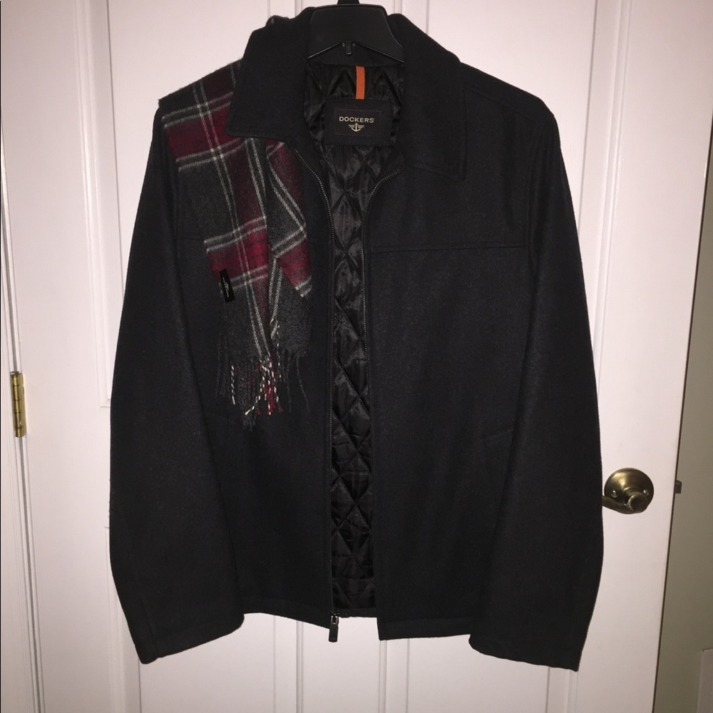 Men’s Wool zip jacket